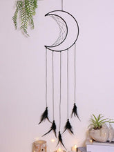 Load image into Gallery viewer, Evil Eye Dream Catcher Home Room Decor Black Room Decoration For Farmhouse Wind Chimes Moon Dream Catchers For Bedroom Home Decor Wedding Ornament Craft Gift