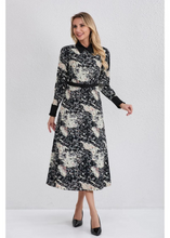 Load image into Gallery viewer, Twilight Petals Midi Dress