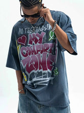 Load image into Gallery viewer, Stylish Men's Graphic Tee, Comfortable Half Sleeve T-Shirt for Men