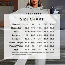 Load image into Gallery viewer, Women's Solid 2-Piece Set Letter Print Hoodie With Pocket