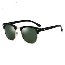 Load image into Gallery viewer, Universal Polarized Elegant and Luxury Brand Design Eye Retro Sunglasses For Women and Man Semi Rimless Classic Men Sunglasses Oculos De Sol With UV400 Protection