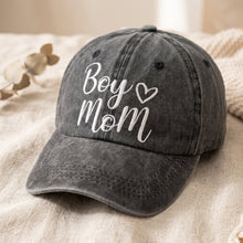 Load image into Gallery viewer, Boy Mom Ponytail Baseball Cap