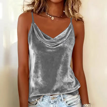 Load image into Gallery viewer, Solid Color Sleeveless Camisole Tank Top – 8 Colors, S–XXL