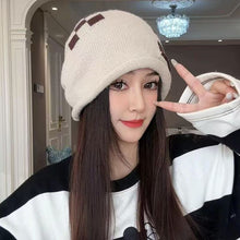 Load image into Gallery viewer, Women’s Wool Knitted Winter Hat — All-Match Knit Beanie