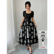 Load image into Gallery viewer, Floral Scoop-Neck Maxi Dress