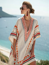 Load image into Gallery viewer, Women's Printed Loose A-Line Beach Midi Dress – Vacation Resort