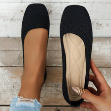 Load image into Gallery viewer, Women’s Knitted Slip-On Shoes | Plus Size Breathable Sneakers