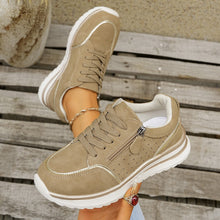 Load image into Gallery viewer, Chunky Heel Side-Zip High-Top Sneaker Boots – 3 Colors EU 36–43