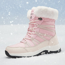 Load image into Gallery viewer, Women’s Winter Fleece-Lined Thicker Non-Slip Cotton-Padded Outdoor Mid-Boots