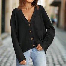 Load image into Gallery viewer, Women’s Lightweight Button Cardigan