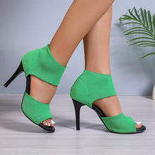 Load image into Gallery viewer, Women’s Fish-Mouth Hollow Fashion Flats