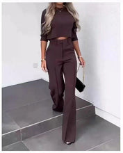 Load image into Gallery viewer, Women's Elegant Solid Color Half Sleeve Short Top