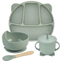 Load image into Gallery viewer, Silicone Baby Feeding Spoon Set - # BAGE21110006