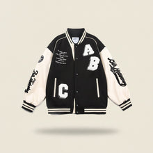 Load image into Gallery viewer, Y2K Oversized Lamb-Wool Bomber Jacket Women