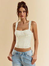 Load image into Gallery viewer, Women’s Polka Dot Underwire Camisole – Party & Date Night Top