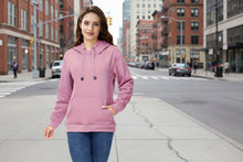 Load image into Gallery viewer, 🖤 Women’s Winter Velvet Hoodie — Solid Color Warm Sweatshirt