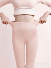 Load image into Gallery viewer, Women’s Fleece-Lined High-Waist Shark Leggings