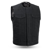 Load image into Gallery viewer, Fairfax V2 Men's Motorcycle Canvas Vest