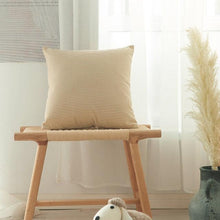 Load image into Gallery viewer, Farmhouse Plaid Striped Linen Cotton Pillow Covers Outdoor Plaid Square Pillow Cushion Case Cotton Linen Throw Pillow Covers Sofa Chair Decorative Cotton Cushions Cover Red Green Blue Pillowcase