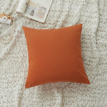 Load image into Gallery viewer, Farmhouse Plaid Striped Linen Cotton Pillow Covers Outdoor Plaid Square Pillow Cushion Case Cotton Linen Throw Pillow Covers Sofa Chair Decorative Cotton Cushions Cover Red Green Blue Pillowcase