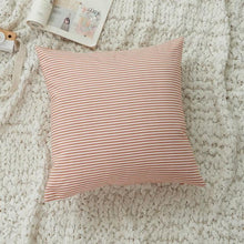 Load image into Gallery viewer, Farmhouse Plaid Striped Linen Cotton Pillow Covers Outdoor Plaid Square Pillow Cushion Case Cotton Linen Throw Pillow Covers Sofa Chair Decorative Cotton Cushions Cover Red Green Blue Pillowcase