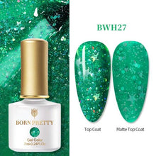 Load image into Gallery viewer, Fashion 2022 New Womens Colorful Nail Gel Polish Modern Glitter Pink Purple UV Diamond Stylish Design Nail Colors Gel For Girls and Women In Shinny Trend Color