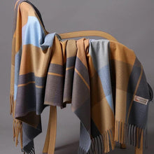 Load image into Gallery viewer, Fashion Autumn Winter Warm High Quality Long Soft Cashmere Hijabs Scarves Dot Pattern Tassels Elegant Thicken Wrap Shawl Ladies Lightweight Escharpe Soft Wool Cashmere Muffler For Women