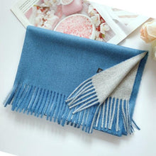 Load image into Gallery viewer, Fashion Autumn Winter Warm High Quality Long Soft Cashmere Hijabs Scarves Dot Pattern Tassels Elegant Thicken Wrap Shawl Ladies Lightweight Escharpe Soft Wool Cashmere Muffler For Women