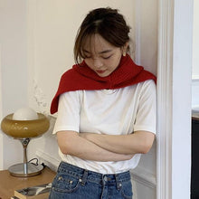 Load image into Gallery viewer, Fashion Balaclava Shawl Women Winter Hat Soft Knitted Hooded Neck Collar Cap Beanie Hat Warm Scarf Unisex Bonnet Hooded Scarf Hat Face Hooded Cowl Neckerchief with Drawstring Soft Balaclava Pullover Knitted Beanie for Adults Men Women Ski Caps