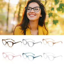 Load image into Gallery viewer, Fashion Cat Eye Eyeglasses For Women Men Flexible Portable Anti Blue Rays Glasses Computer Glasses Optical Eyewear For Men And Women Optical Eyewear Fashionable Eyewear