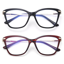 Load image into Gallery viewer, Fashion Cat Eye Eyeglasses For Women Men Flexible Portable Anti Blue Rays Glasses Computer Glasses Optical Eyewear For Men And Women Optical Eyewear Fashionable Eyewear