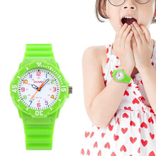 Load image into Gallery viewer, Fashion Children Watches 50M Waterproof Kids Quartz Wristwatches Clock For Boys Girls Analog Watch Waterproof Learning Time Wrist Watch Easy To Read Time Wrist Watches For Kids