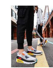 Load image into Gallery viewer, Fashion Couple Sports Running Shoes Jogging Shoes Outdoor Sports Sneakers Lace Up Unisex Walk Women's Air Athletic Running Shoes Fashion Sport Gym Jogging Tennis Fitness Sneakers