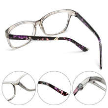 Load image into Gallery viewer, Fashion Glasses Men Women Reading Anti Blue Eye Protection Eyeglasses Hyperopia Transparent Optical Eyewear With Diopter For Women And Men +1.0~+ 4.0