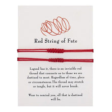 Load image into Gallery viewer, Fashion Handmade 7 Knots Red String Bracelet For Protection Lucky Amulet Friendship Braid Rope Wristband Good Luck Protection Bracelet Amulet For Protection Gift For Women Men Boys