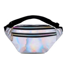 Load image into Gallery viewer, Fashion Holographic Women Waist Bags Modern Fanny Pack Adjustable Belt Bag Excellent Design Waist Packs Chest Phone Pouch