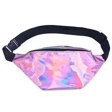 Load image into Gallery viewer, Fashion Holographic Women Waist Bags Modern Fanny Pack Adjustable Belt Bag Excellent Design Waist Packs Chest Phone Pouch
