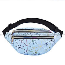 Load image into Gallery viewer, Fashion Holographic Women Waist Bags Modern Fanny Pack Adjustable Belt Bag Excellent Design Waist Packs Chest Phone Pouch