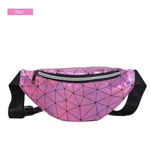Load image into Gallery viewer, Fashion Holographic Women Waist Bags Modern Fanny Pack Adjustable Belt Bag Excellent Design Waist Packs Chest Phone Pouch