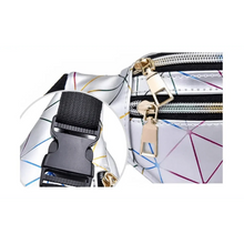 Load image into Gallery viewer, Fashion Holographic Women Waist Bags Modern Fanny Pack Adjustable Belt Bag Excellent Design Waist Packs Chest Phone Pouch