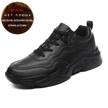 Load image into Gallery viewer, Fashion Men's Sneakers Winter Plush Casual Shoes Trainers Lightweight Vulcanize Walking Sneakers Warm Anti-Slip Soft Sole Warm Fur Lined Winter Comfortable Sneakers
