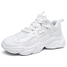 Load image into Gallery viewer, Fashion Mens Sneakers White Trend Casual Comfortable Black Mens Chunky Sneaker Design Summer White Outdoor Running Tennis Sneakers Sport Fashion Comfortable Casual Mens Sneakers