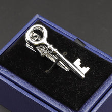 Load image into Gallery viewer, Fashion Metal Men Tie Clip Golden Musical Instrument Shape Simple Bar Clasp Luxury Fashion Necktie Tie Clips Bar Variety Pattern Mens Suit Wedding Gift Unique Tie Clip