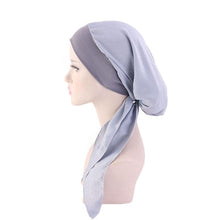 Load image into Gallery viewer, Fashion Printed Flowers Soft Beanie Turban Hat Inner Hijabs Cap Muslim Head Scarf Turban Bonnet Ladies Wrap Under Hijab Caps For Women