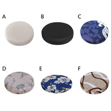 Load image into Gallery viewer, Fashion Printed Round Chair Cover Bar Stool Cover Elastic Stretchy Seat Cover Chair Protector Home Chair Slipcover Stretch Round Bar Stool Covers Washable Stool Cushion Slipcover Elastic Bar Chair Covers