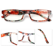 Load image into Gallery viewer, Fashion Reading Eyeglasses Men Women High Definition Transparent Optical Eyewear Anti Blue Eye Protection Eyeglasses Transparent Optical Eyewear With Diopter +1.0~+ 4.0