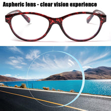 Load image into Gallery viewer, Fashion Reading Eyeglasses Men Women High Definition Transparent Optical Eyewear Anti Blue Eye Protection Eyeglasses Transparent Optical Eyewear With Diopter +1.0~+ 4.0