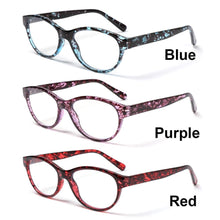 Load image into Gallery viewer, Fashion Reading Eyeglasses Men Women High Definition Transparent Optical Eyewear Anti Blue Eye Protection Eyeglasses Transparent Optical Eyewear With Diopter +1.0~+ 4.0