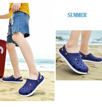 Load image into Gallery viewer, Fashion Sandals Mens Clogs Slippers Soft Bottom Beach Sandals Clog Comfortable Breathable Ankle-Wrap Lightweight Hiking Summer Walking Water Beach Shoes