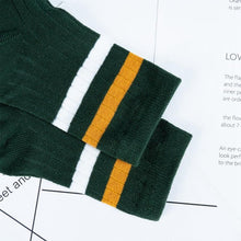 Load image into Gallery viewer, Fashion Socks Cotton Rainbow Color Black And White Christmas Gift Classic Warm Casual Tide Harajuku Funny Cute Pop Korean Socks Short Socks For Men And Women